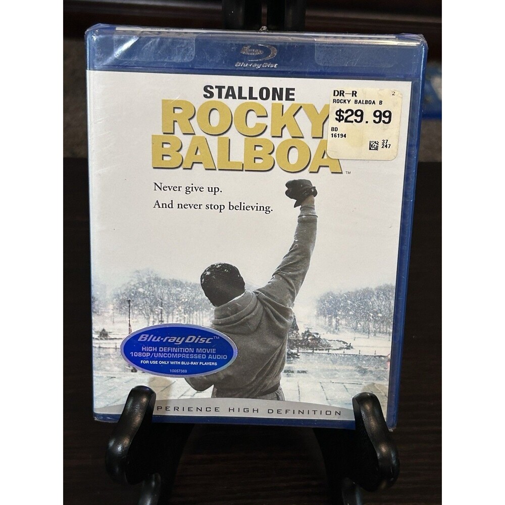 Rocky Balboa (Blu-ray Disc, 2007) Brand New Factory Sealed Movie Boxing
